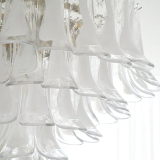 Murano Glass Leaf Ceiling Lamp