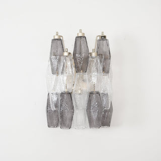 Aurora Wall Lamp Rhombus Glass Tiered Contemporary - Blowlighting