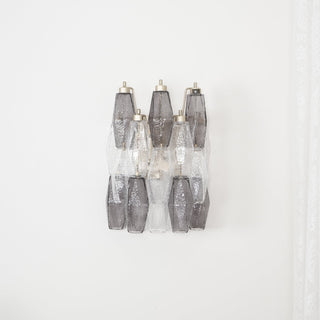 Aurora Wall Lamp Rhombus Glass Tiered Contemporary - Blowlighting