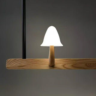 Sprout Minimalist Wood Chandelier