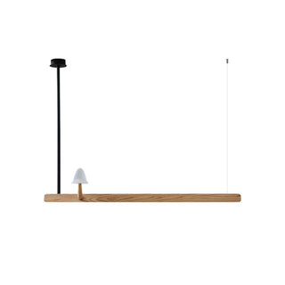 Sprout Minimalist Wood Chandelier