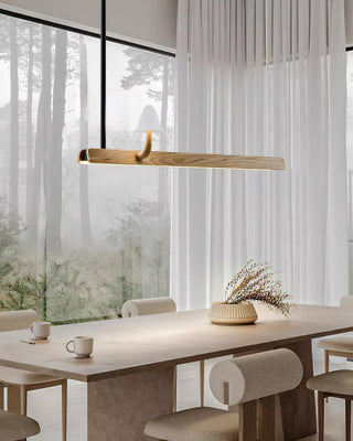 Sprout Minimalist Wood Chandelier