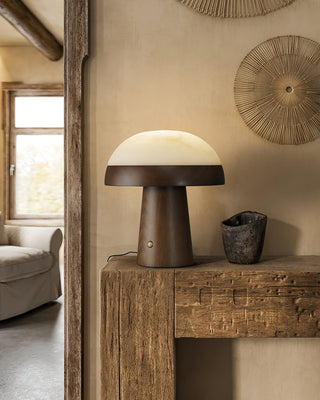 Nebula Whimsy Stone Table Lamp