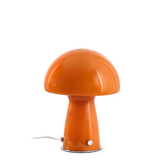 Retro Orange Mushroom Table Lamp