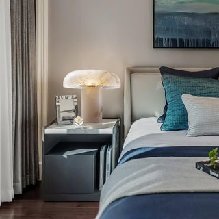 Ivvinos Tentacle Alabaster Table Lamp - Blowlighting