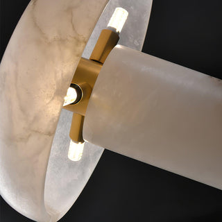 Ivvinos Tentacle Alabaster Table Lamp - Blowlighting