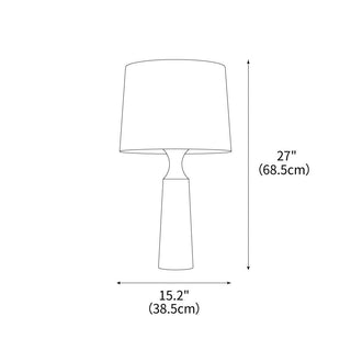 Seren Elegant Wood Table Lamp