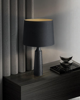 Seren Elegant Wood Table Lamp