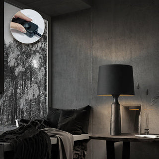 Seren Elegant Wood Table Lamp