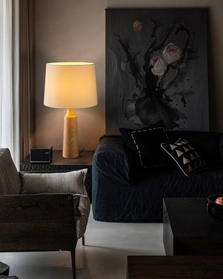 Seren Elegant Wood Table Lamp