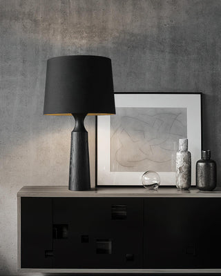 Seren Elegant Wood Table Lamp