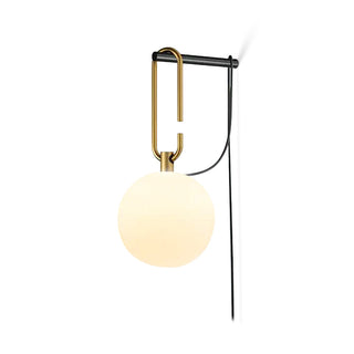 Clyde Modern Glass Ball Wall Lamp