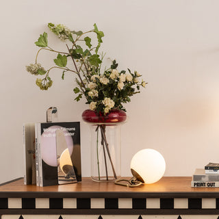 Remy Modern Glass Ball Table Lamp