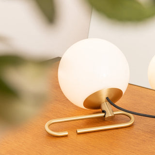 Remy Modern Glass Ball Table Lamp