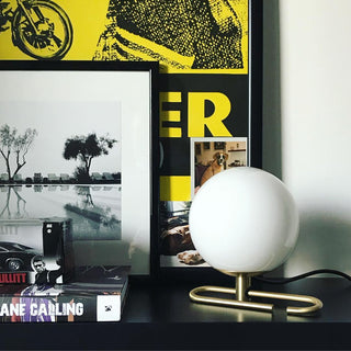 Remy Modern Glass Ball Table Lamp