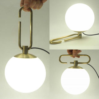 Remy Modern Glass Ball Table Lamp