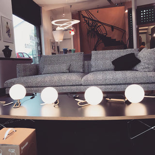 Remy Modern Glass Ball Table Lamp