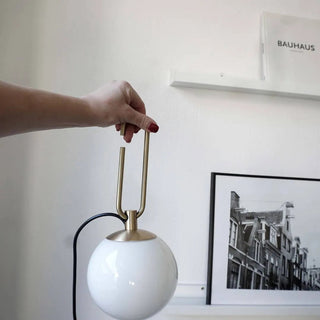 Remy Modern Glass Ball Table Lamp