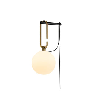Clyde Modern Glass Ball Wall Lamp