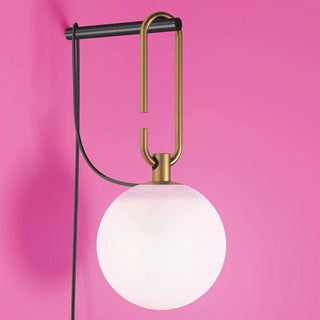 Clyde Modern Glass Ball Wall Lamp