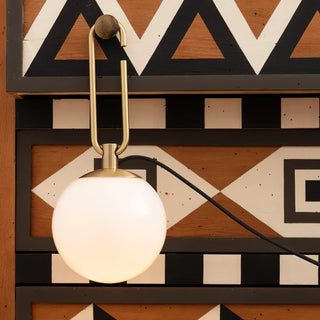 Clyde Modern Glass Ball Wall Lamp