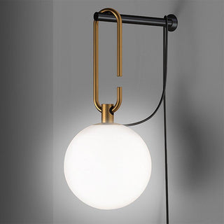 Clyde Modern Glass Ball Wall Lamp