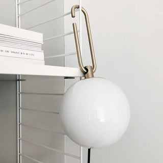 Clyde Modern Glass Ball Wall Lamp