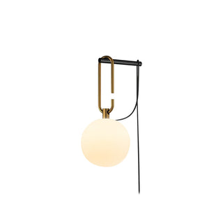 Clyde Modern Glass Ball Wall Lamp