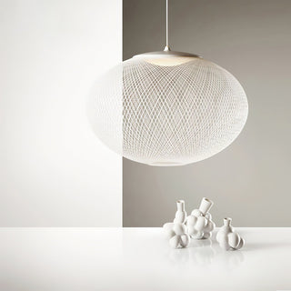 NR Textured Oval Mesh Pendant Light