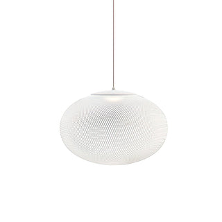 NR Textured Oval Mesh Pendant Light