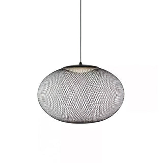 NR Textured Oval Mesh Pendant Light