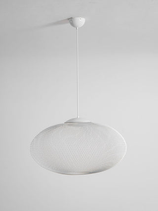 NR Textured Oval Mesh Pendant Light