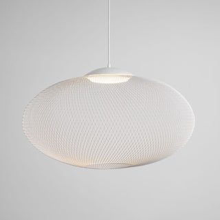NR Textured Oval Mesh Pendant Light
