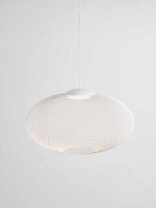 NR Textured Oval Mesh Pendant Light