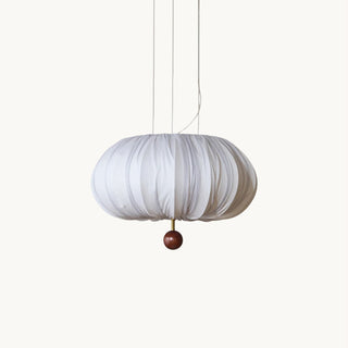 Naifeh Modern White Fabric Pendant Light