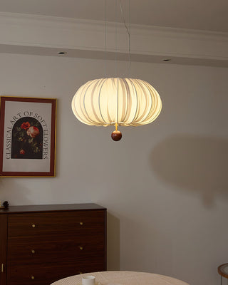 Naifeh Modern White Fabric Pendant Light