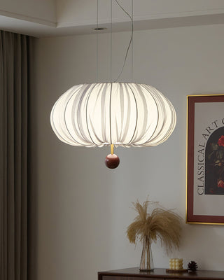 Naifeh Modern White Fabric Pendant Light