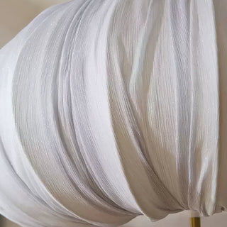 Naifeh Modern White Fabric Pendant Light