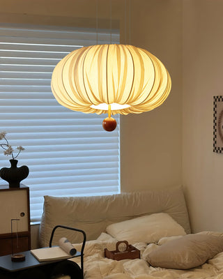 Naifeh Modern White Fabric Pendant Light