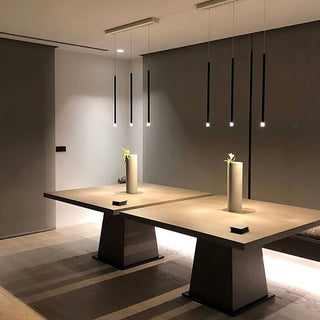 Nano Linear Rod Cluster Pendant Light