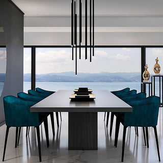 Nano Linear Rod Cluster Pendant Light