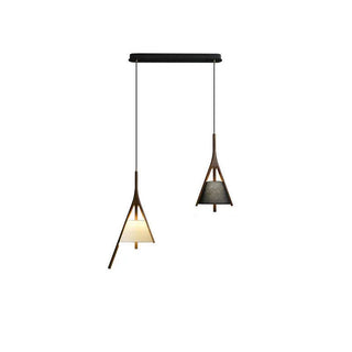 Talon Contemporary Wood Pendant Light