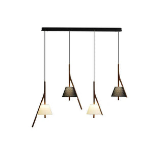 Talon Contemporary Wood Pendant Light