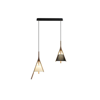 Talon Contemporary Wood Pendant Light
