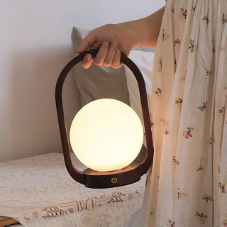 Luno Modern Wood Table Lamp