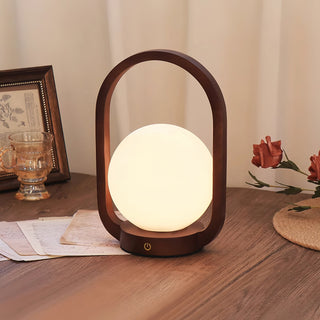 Luno Modern Wood Table Lamp