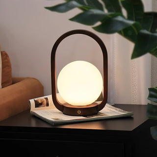 Luno Modern Wood Table Lamp
