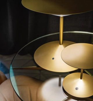 Narciso Tapered Disc Table Lamp
