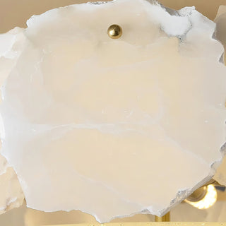 Aura Organic Alabaster Fragment Ceiling Light