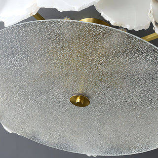 Aura Organic Alabaster Fragment Ceiling Light